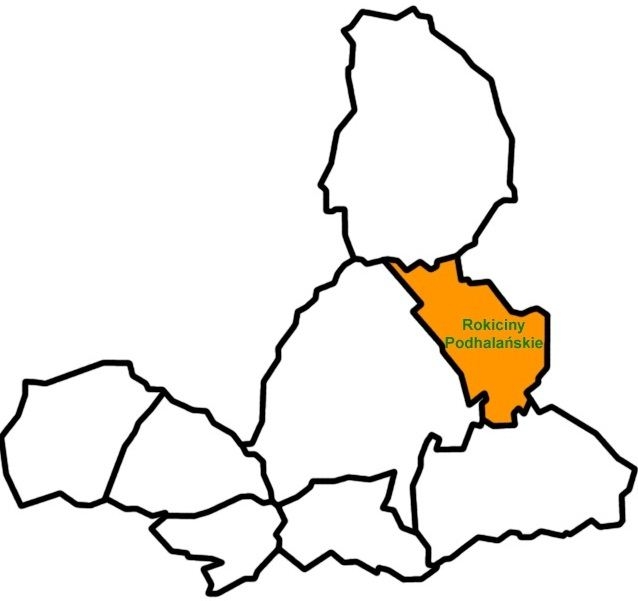 Zdjęcie Mapa Sołectwa Rokiciny Podhalańskie _002_005_006_42938