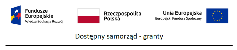 Logo- Dostępny samorząd-granty